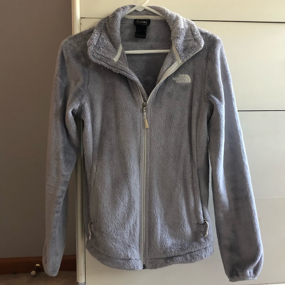 Women’s Gray Northface Osito Jacket